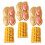 5Sets Lifelike Resin Mini Voor Mini Huis 2