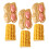 5Sets Lifelike Resin Mini Voor Mini Huis 3