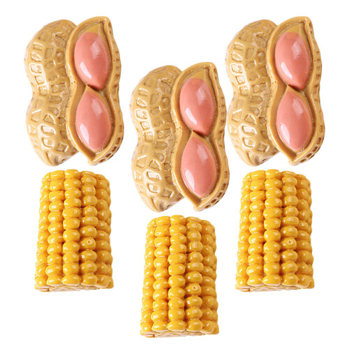 5Sets Lifelike Resin Mini Voor Mini Huis 2