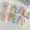 (M) Colorful Gradient Press On Nails - Stage Wear 4
