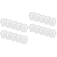 20Pièces Mini Globes En Transparent Pour Stocker Décorer