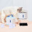 6Pcs Pet Fountain Water Filter Replacement Grey Ion Resin Fabric 3