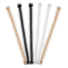 3pairs Fashionable Lace Straps Women Strap Elastic Accessory For Replacement
