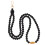 Lanière Badge Silicone Noir Résistant Décor Portable Moderne 8