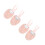 2Paren Beige Ballet Dansschoenen Half Toe Elastisch Ademend Antislip 1