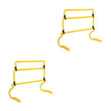 2 Pack Adjustable Hurdles Training Equipment