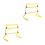 2 Pack Adjustable Hurdles Training Equipment 1