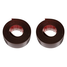 2Pcs Coffee Floor Cover Strips Self Adhesive PVC Flooring Transition