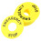 20Pcs Yellow Emergency Push Rings Replacement Stop Signs 5