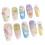 (M) Colorful Gradient Press On Nails - Stage Wear 11