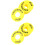 20Pcs Yellow Emergency Push Rings Replacement Stop Signs 9