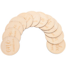 12 Pcs Baby Items Star Milestone Discs Cards Newborn