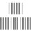 300Pièces Applicateurs Eyeliner Jetables Blancs Pinceaux 3