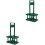 2Pcs Portable Plastic Beer Rack Bottle Carrier Foldable with Handle 3