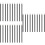 300Pièces Applicateurs Eyeliner Jetables Blancs Pinceaux 7