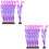 20Pcs Violet Fish Tank Plants Plastic Artificial Aquarium Ornament 1