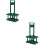 2Pcs Portable Plastic Beer Rack Bottle Carrier Foldable with Handle 5