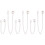 6Pcs Chain Stylish Durable Chain for Men Women Pants 1