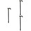 3Pcs Retractable Black Walking Canes with Non-Slip Handle for Men 6