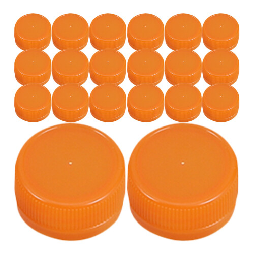 300Pièces Caps Bouteille Orange DIY Étanche Usage 2
