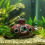 (Red) Resin Aquarium Cave for Fish Habitat 5