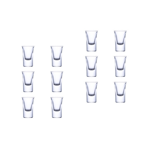 12Pièces Verres Dégustation Whisky Transparent Barman