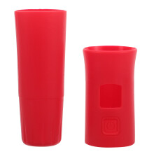 Cable Microphone Protective Case Red Handle Sleeve