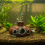 (Red) Resin Aquarium Cave for Fish Habitat 6