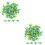1000Pcs Blue Small Flowers for Crafts DIY Embroidery Patch Accessories 1