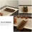 Bamboo Tea Towel Holder Assorted Color Tray for Kitchen and Dining 5
