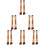 6 Pcs Double Head Blush Brush -Ended Makeup Brushes For Women 8