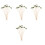 40St Diffuser Bloemensticks Van Papier En Rotan, Aroma Voor Thuis 5