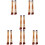 6 Pcs Double Head Blush Brush -Ended Makeup Brushes For Women 10