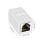 10St Wit Rj45 Coupler Cat5e/vrouwelijk Inline Voor Ethernet 3