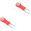 2Pièces Accessoire Golf Fourche Outil Réparation Pelouse Robuste 5