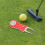 2Pièces Accessoire Golf Fourche Outil Réparation Pelouse Robuste 10