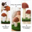 Coffee Cat Scratching Post Toy Mushroom Shape Sisal Board 5