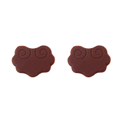 4Pcs Light Brown Erhu Pads Noise Reducer for Practice Durable Material 2