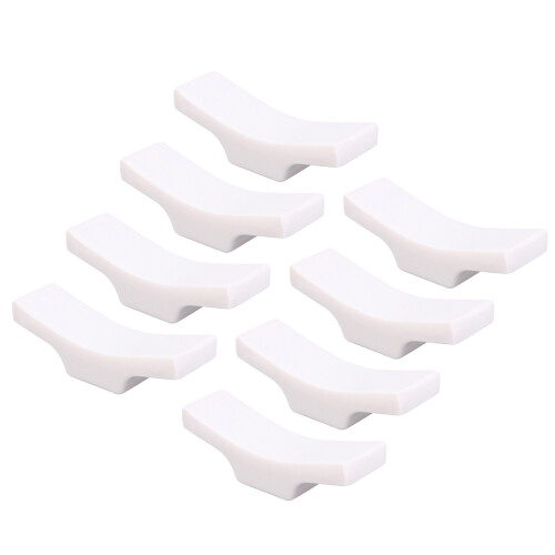 24Pcs White Resin Chopstick Holder Spoon Fork Stand for Dining Table 1