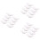 24Pcs White Resin Chopstick Holder Spoon Fork Stand for Dining Table 6