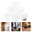 40Pcs Compact Acrylic Drink Tags Clear Party Wine Glass Identifiers 10