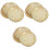 30Pcs Wood Grain Paper Party Dinner Multi-Use 4