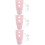 3Sets Pink Silicone Bottle Bottom Cover Anti-Scratch Home Bottle Boot 8