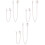 6Pcs Chain Stylish Durable Chain for Men Women Pants 4