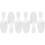 6 Pcs Stainless Steel Short Handle Dessert Scoops 2