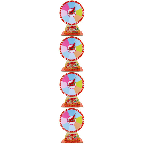 4Ensembles Roue De Prix DIY En Multi Couleurs Pour 2