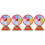4Ensembles Roue De Prix DIY En Multi Couleurs Pour 6