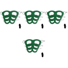 4Sets Verstelbaar Lederen Kleine Huisdieren Outdoor
