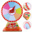 4Ensembles Roue De Prix DIY En Multi Couleurs Pour 10