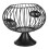 1Pc Black Iron Coffee Capsules Storage Stand with Large Fence Base 8